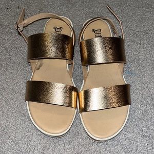 Rose gold Sandals